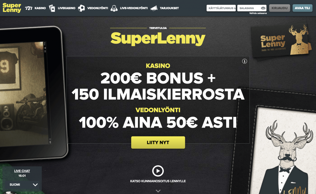 SuperLenny Casino